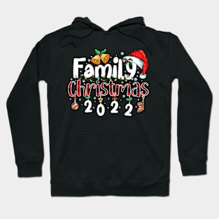 Family Christmas 2022 Merry Xmas Ball Light Garden Reindeer Hoodie